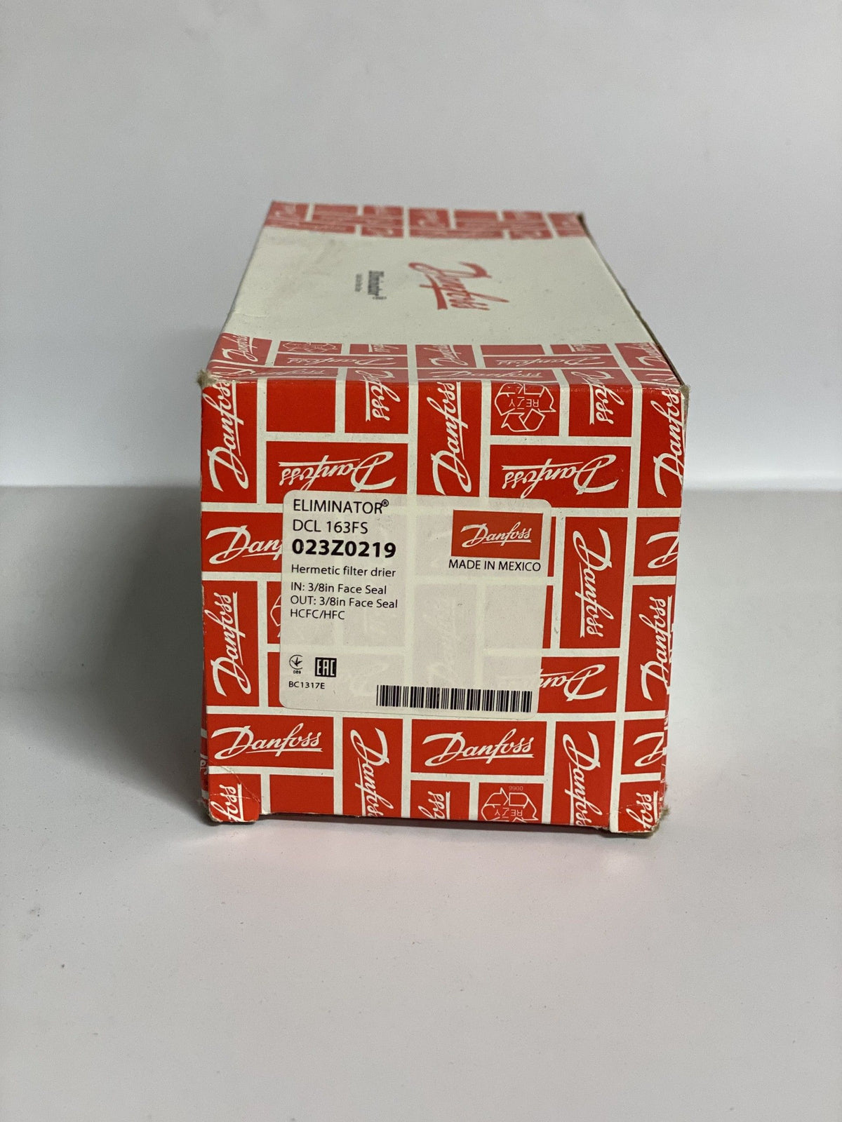 Danfoss Refrigeration Filter Drier, Dcl 163 Fs 023Z0219