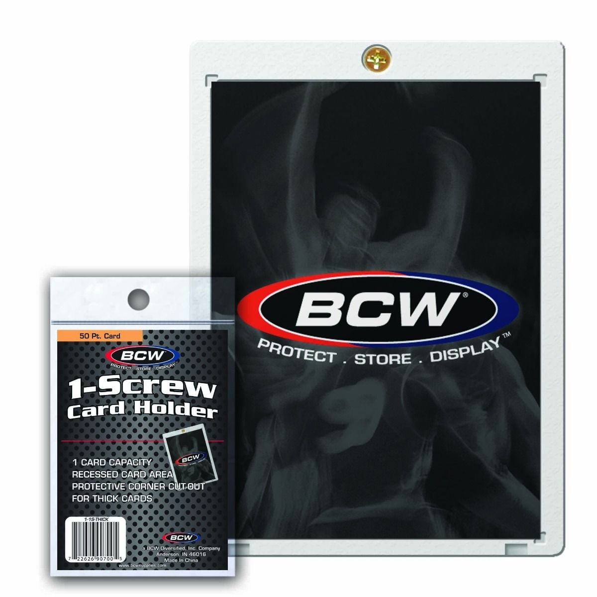 1-Screw Thick Card Holder - 50 PT. *LIMITED STOCK*