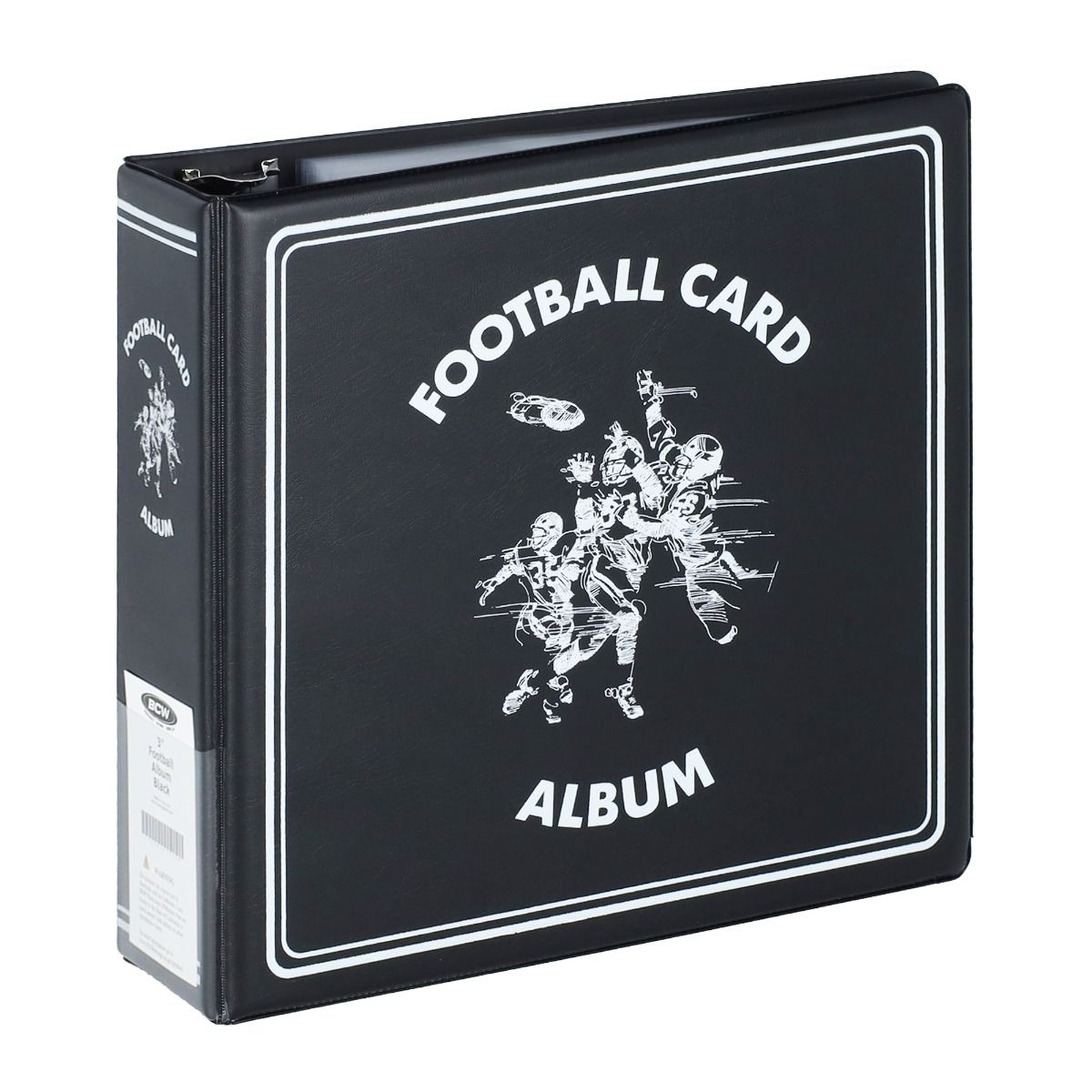3 in. Album - Football - Black