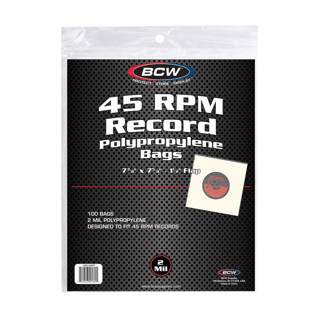 45 RPM Record Bags **LIMITED STOCK**