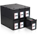 6 Drawer Graded Card Catalog - Black