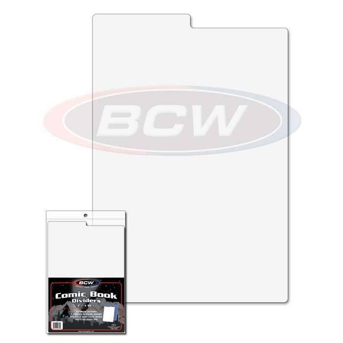 Comic Book Dividers