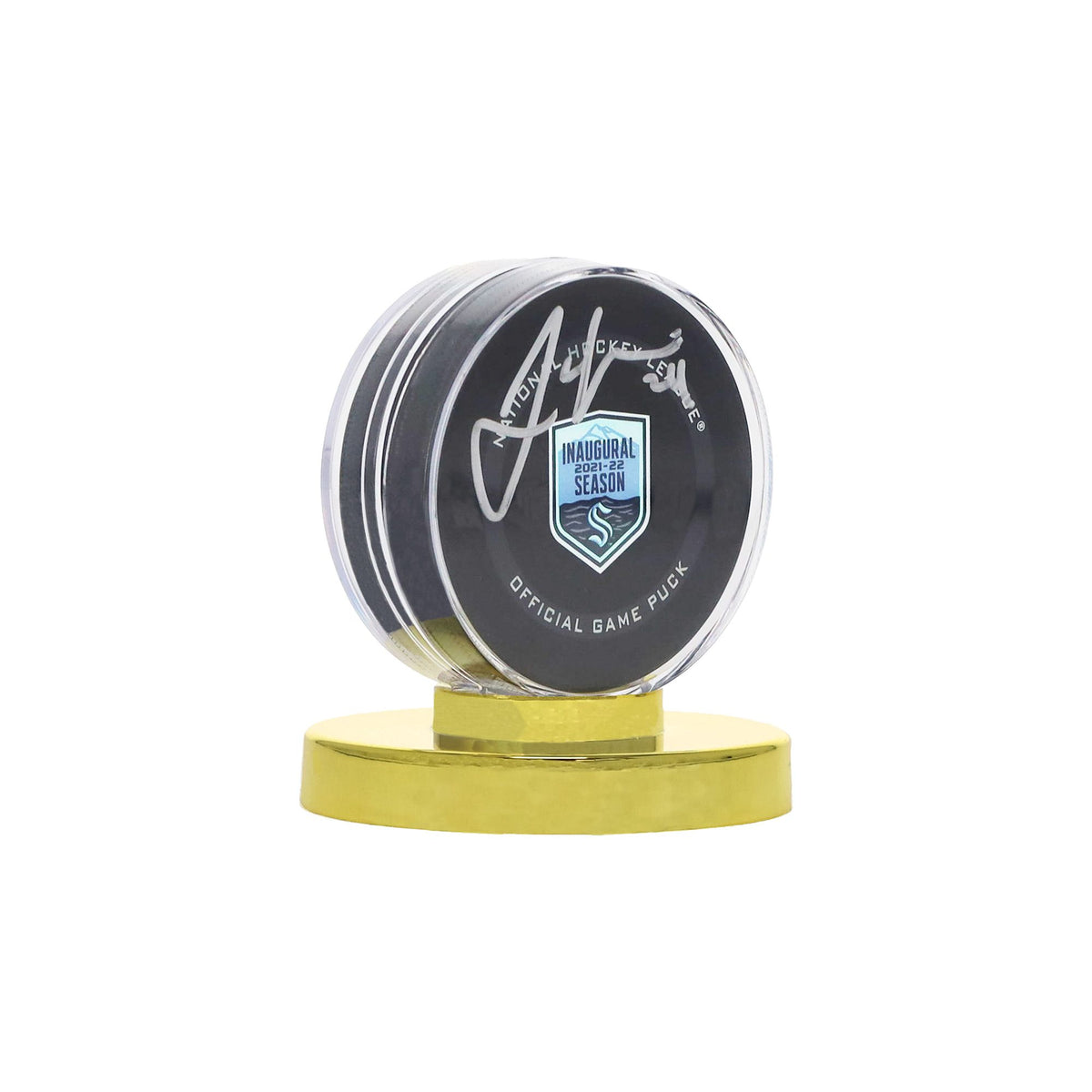 Gold Base Puck Holder