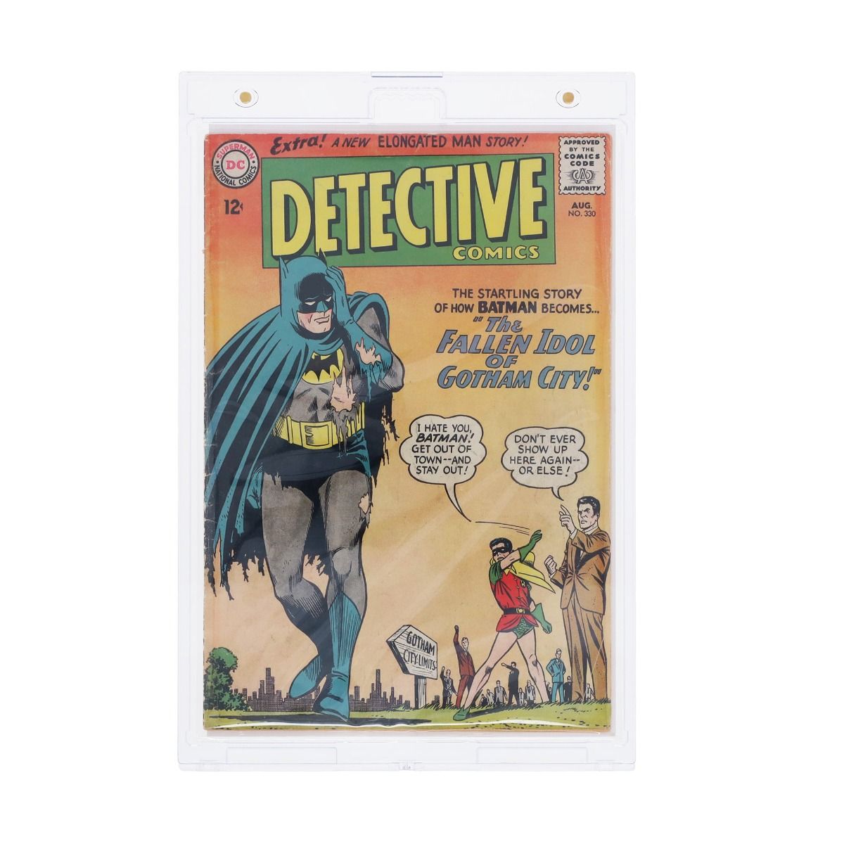 Magnetic Comic Book Holder - Silver