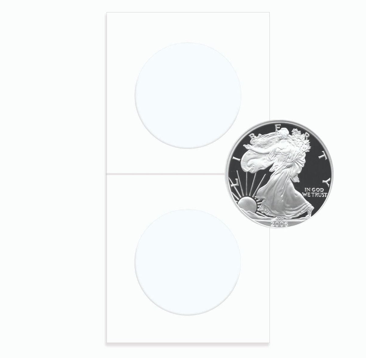 Paper Flips 2.5x2.5 - Eagle