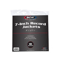 7 Inch Record Paper Jacket-No Hole-Black *LTD STOCK*