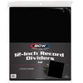 12-Inch Record Divider - Tall - Black