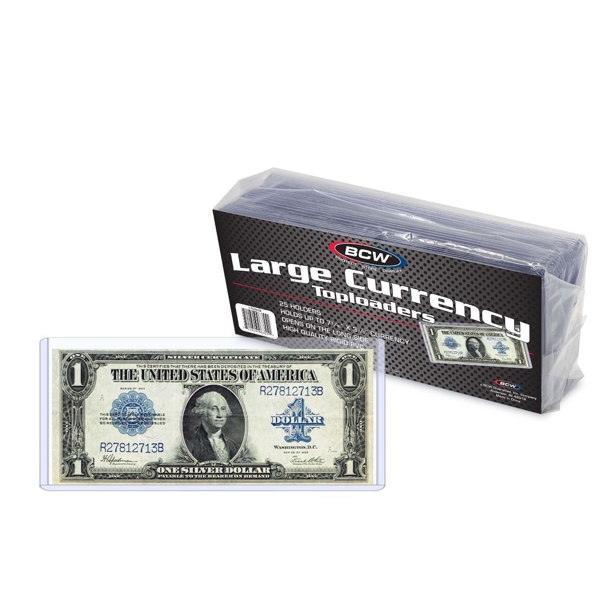 Currency Topload Holder - Large Bill
