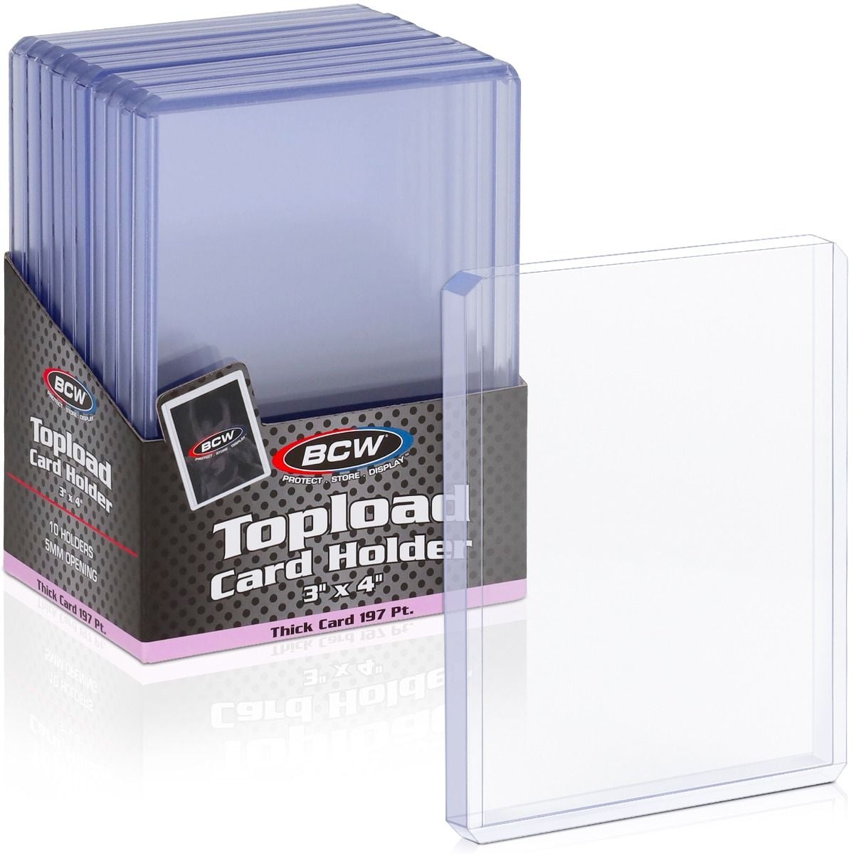 Thick Card Topload Holder - 197 PT.