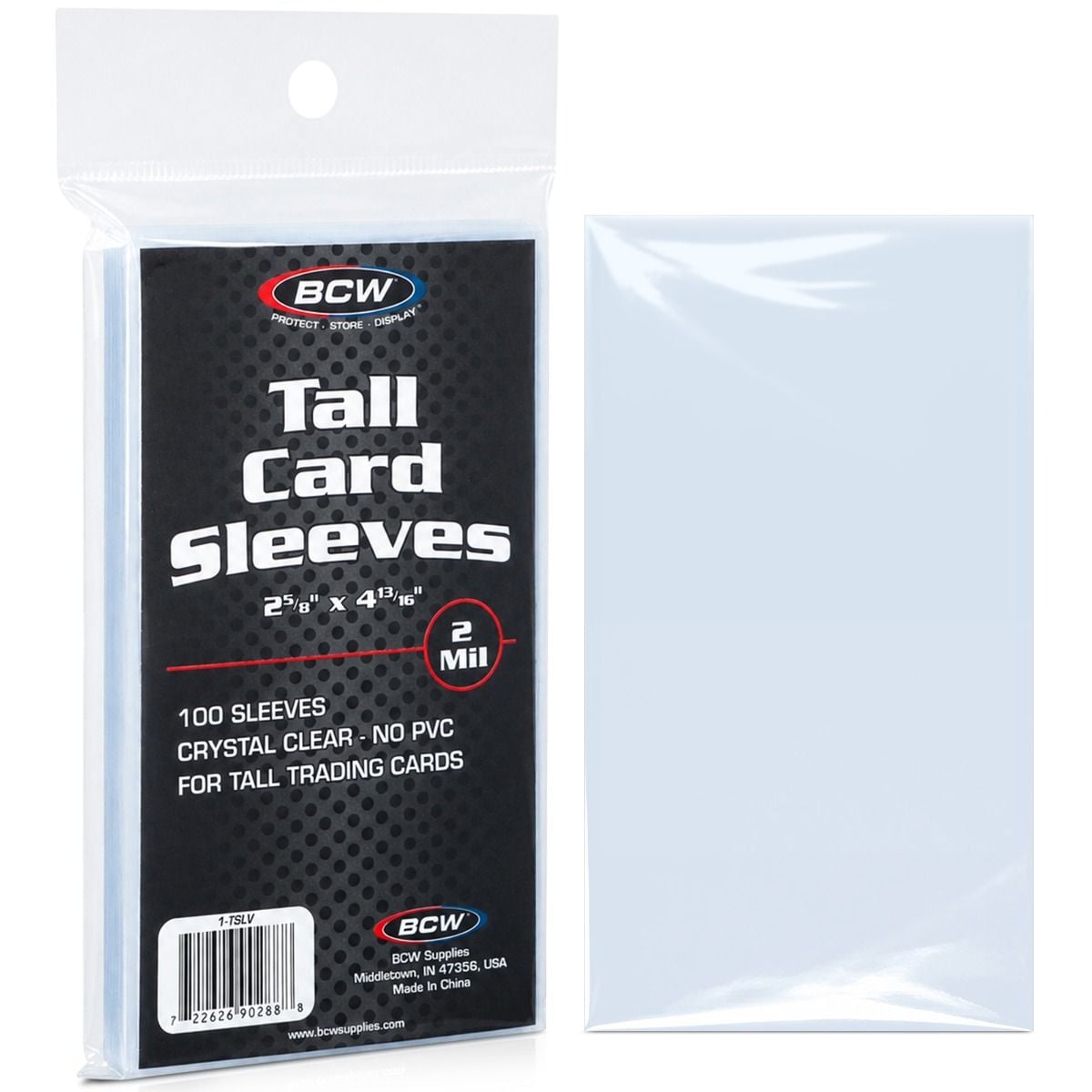 Tall Trading Card Sleeves