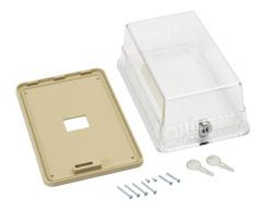 Siemens Thermostat Guard, Clear Lockable 141-570