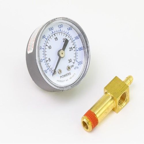 Siemens Lim T'Stat Acc,Gauge Brass Tee 142-0425