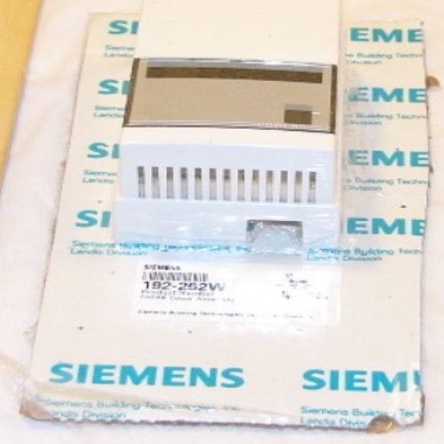 Siemens T'Stat Cover Assy-White 192-252W