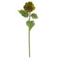 30" Hydrangea Artificial Flower (Set of 4) by Nearly Natural in Green