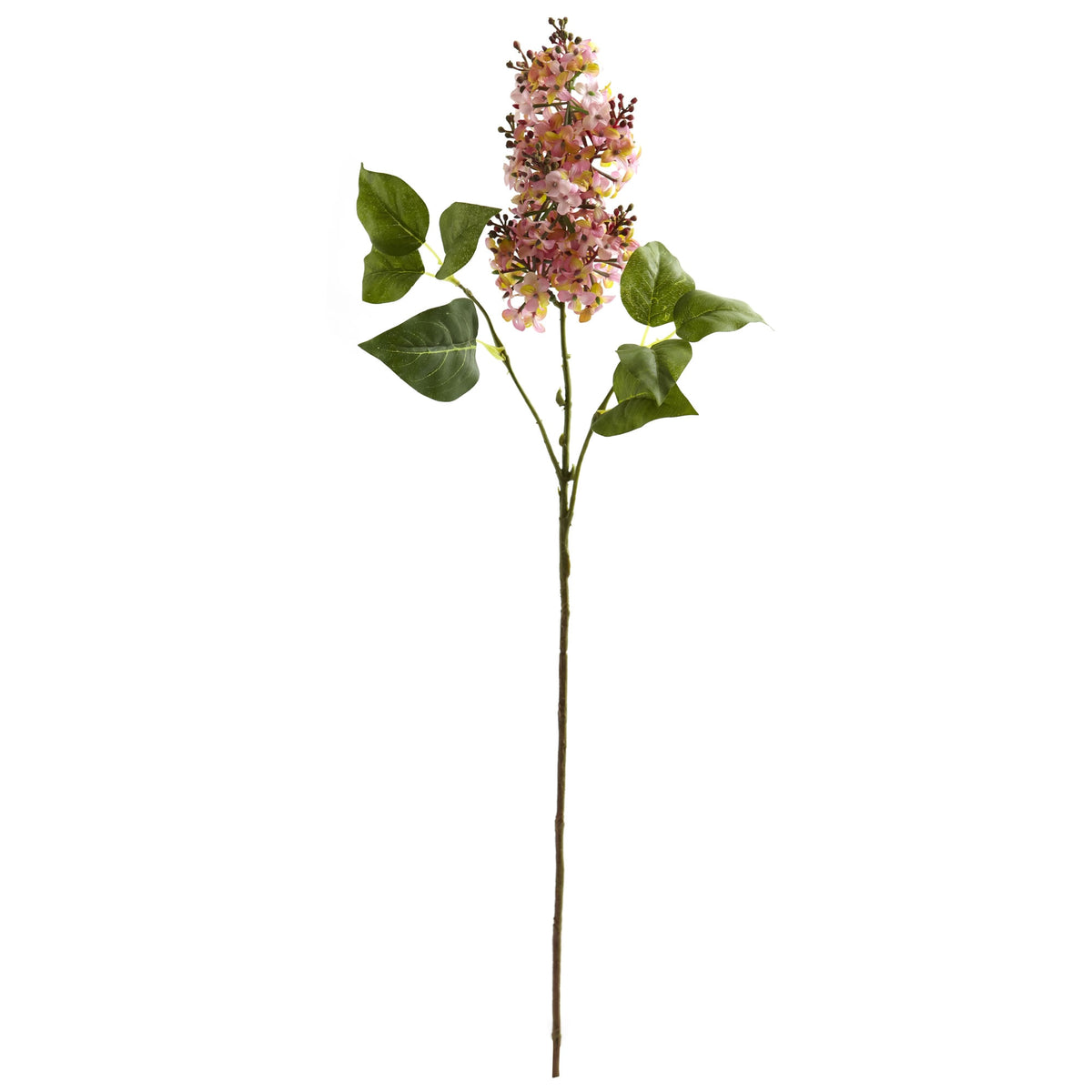 30" Lilac Artificial Flower (Set of 6) by Nearly Natural in Pink