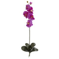 40" Large Orchid Phalaenopsis Artificial Flower (Set of 3) by Nearly Natural in Orchid
