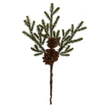 19" Pine & Pinecone Artificial Flower (Set of 12) by Nearly Natural