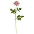 19" Rose Artificial Flower (Set of 12) by Nearly Natural in Mauve