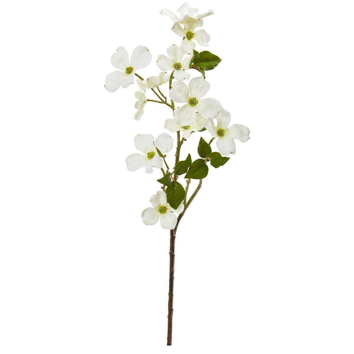26" Dogwood Artificial Flower (Set of 12) by Nearly Natural