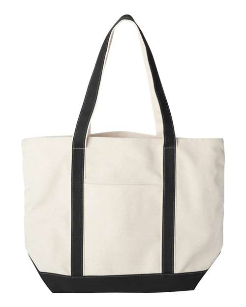Liberty Bags 72566 in Natural/ Black