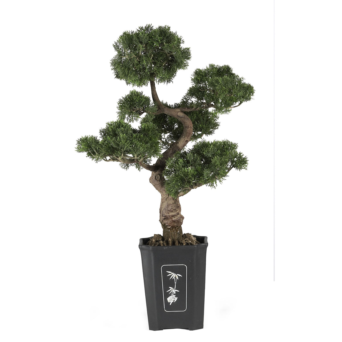 36" Bonsai Cedar Tree by Nearly Natural in Green
