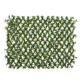 39" Podocarpus Expandable Fence UV Resistant & Waterproof by Nearly Natural