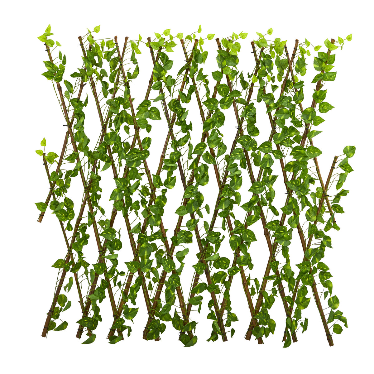 47" Pothos Expandable Fence UV Resistant & Waterproof by Nearly Natural