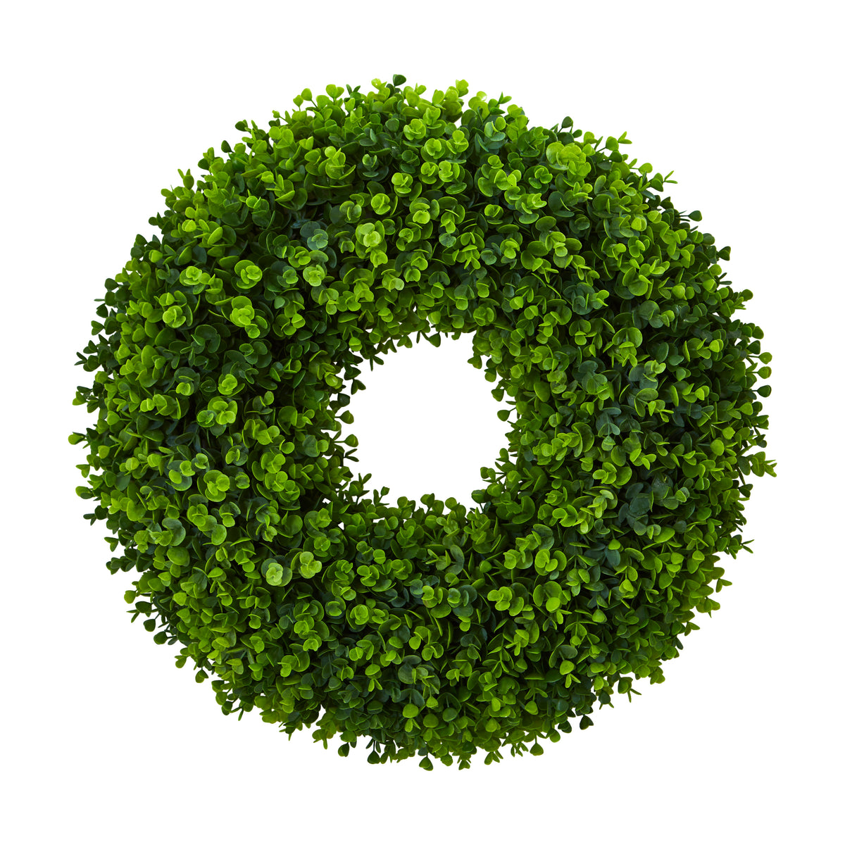 25" Eucalyptus Artificial Wreath by Nearly Natural