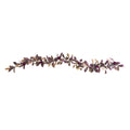 6' Fall Laurel Leaf with Berries Garland (Set of 2) by Nearly Natural