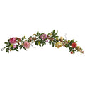 60'' Peony Garland by Nearly Natural