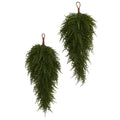 26" Cedar Teardrop (Set of 2) by Nearly Natural