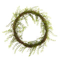 20"  Night Willow Artificial Vine Wreath by Nearly Natural