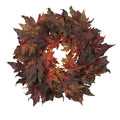 30" Maple Leaf Wreath by Nearly Natural in NA