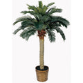 4' Sago Palm Tree w/28 Lvs by Nearly Natural in Green