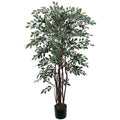 4' Ruscus Tree w/1461 Lvs by Nearly Natural in Green