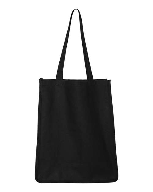 Q-Tees 17495 in Black