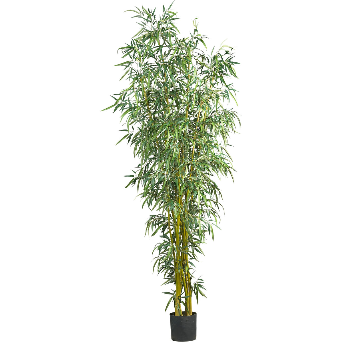 8' Fancy Style Bamboo Tree x10 w/2875 Lvs by Nearly Natural