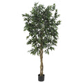 5' Smilax Tree w/1728 Lvs by Nearly Natural in Green