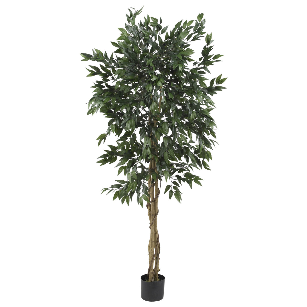 5' Smilax Tree w/1728 Lvs by Nearly Natural in Green