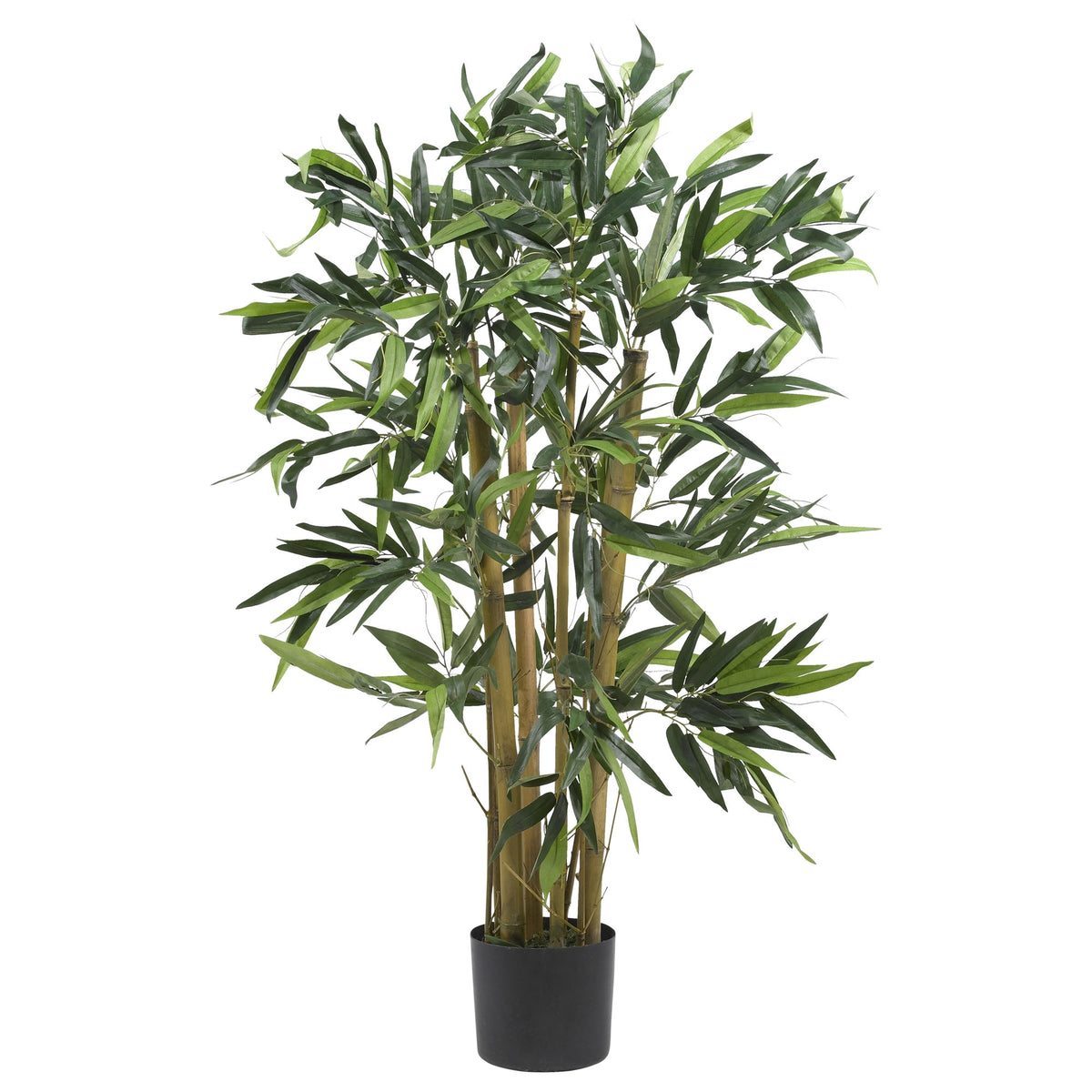 3' Biggy Bamboo Tree w/432 Lvs by Nearly Natural in Green
