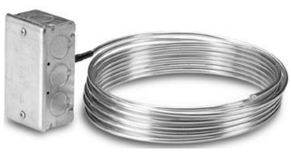Siemens Duct Avg. Tmp, 4-20Ma, 20-120F, 8', Flex 533-380-8