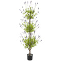 4' Lavender Topiary Tree by Nearly Natural in Lavender
