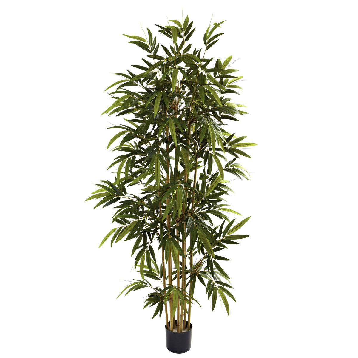 6' Bamboo Tree x 7 w/1024 Lvs by Nearly Natural