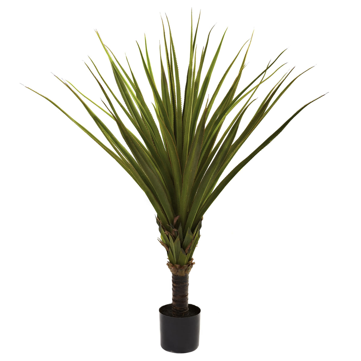 5' Spiked Agave Tree w/33 Lvs by Nearly Natural