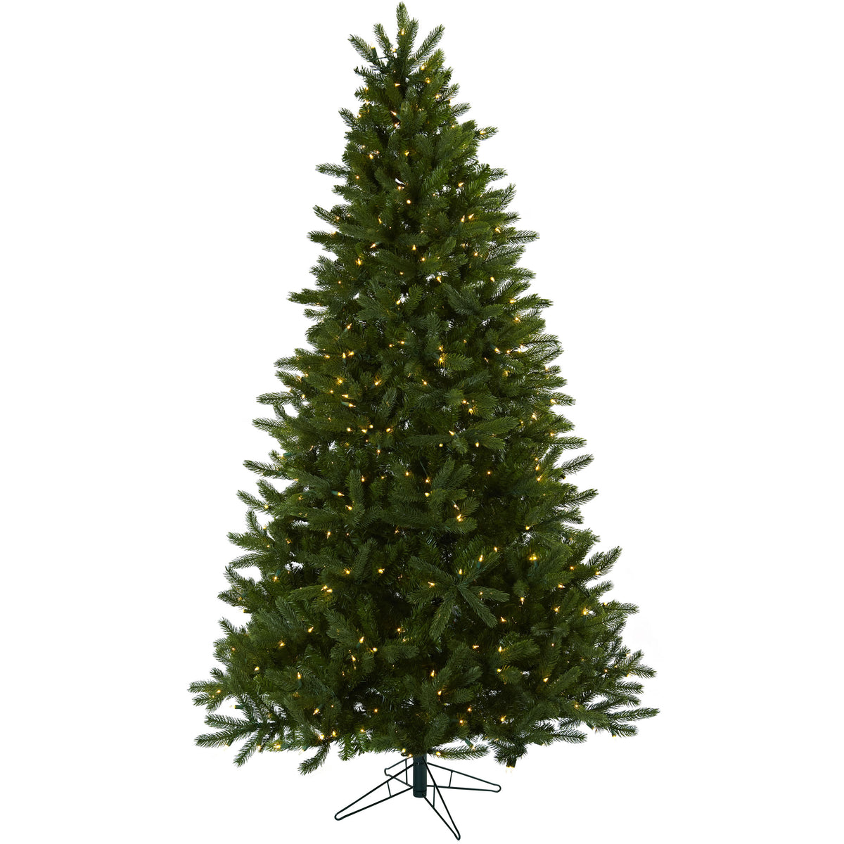7.5' Rembrandt Christmas Tree w/1735 Tips & 650 Lights by Nearly Natural
