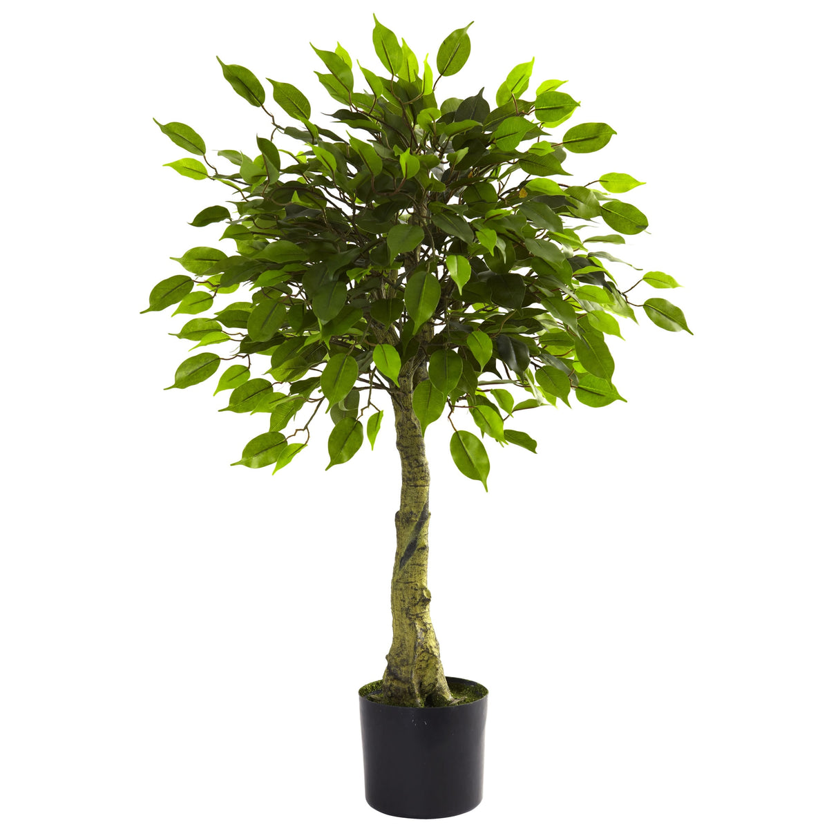3' Ficus Tree UV Resistant w/504 Lvs(Indoor/Outdoor) by Nearly Natural