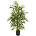 3.5' Areca Palm UV Resistant x 7 w/522 Lvs (Indoor/Outdoor) by Nearly Natural