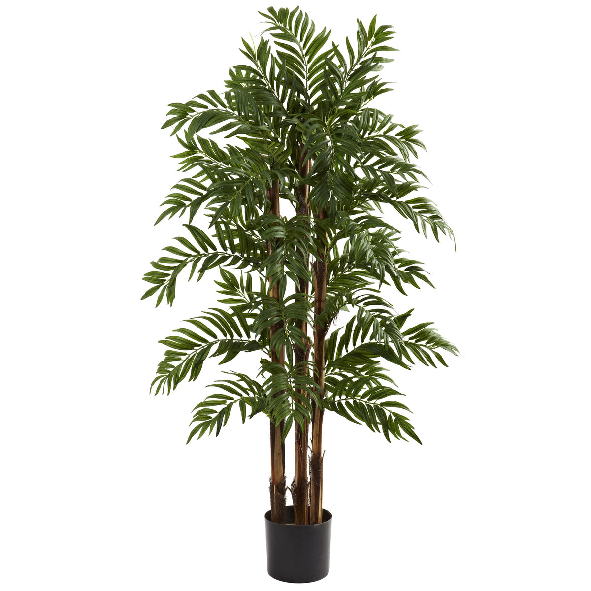 4' Parlour Palm Tree x 3 w/803 Lvs by Nearly Natural