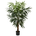 4.5' Bulb Areca Tree w/288 Lvs by Nearly Natural