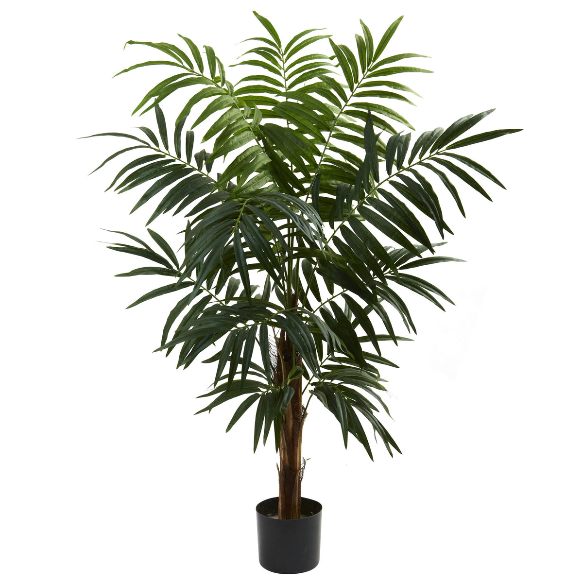 4.5' Bulb Areca Tree w/288 Lvs by Nearly Natural